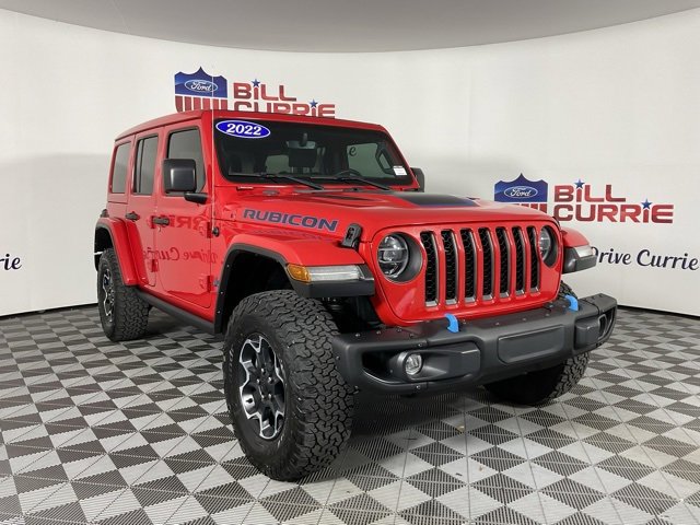 Used 2022 Jeep Wrangler Unlimited Rubicon 4xe w/ Steel Bumper Group