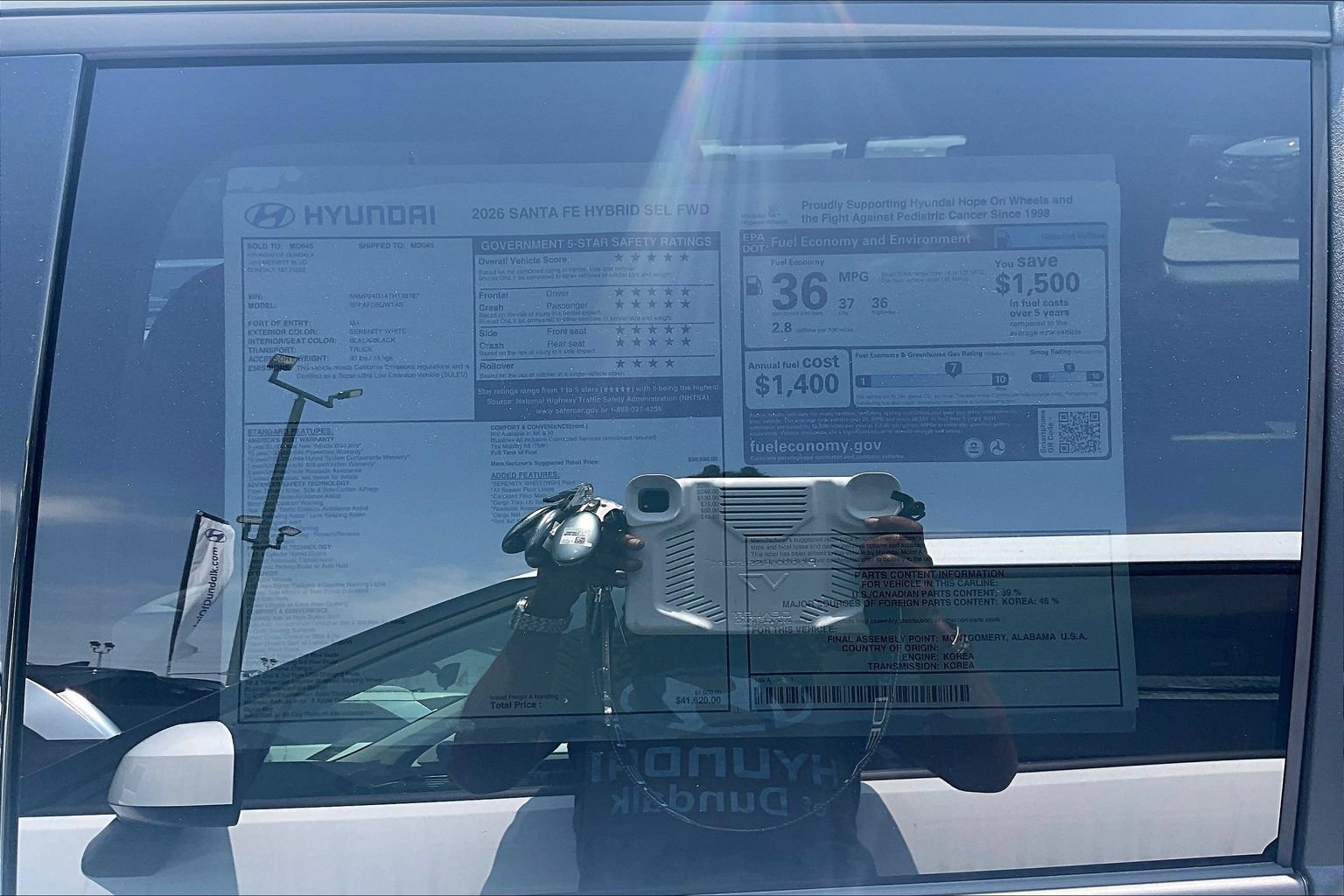 New 2026 Hyundai Santa Fe SEL FWD image 16