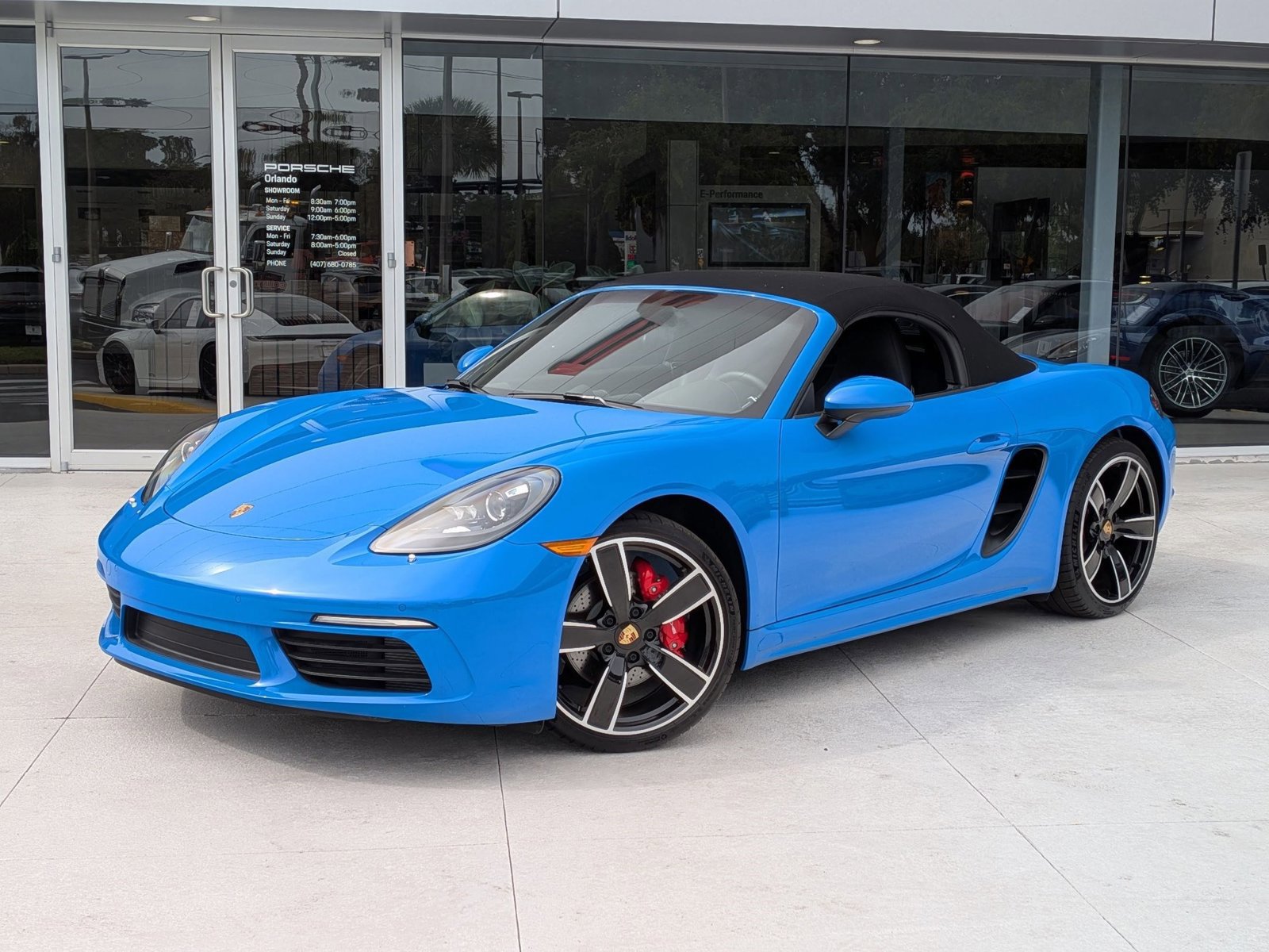 New 2025 Porsche 718 Boxster S