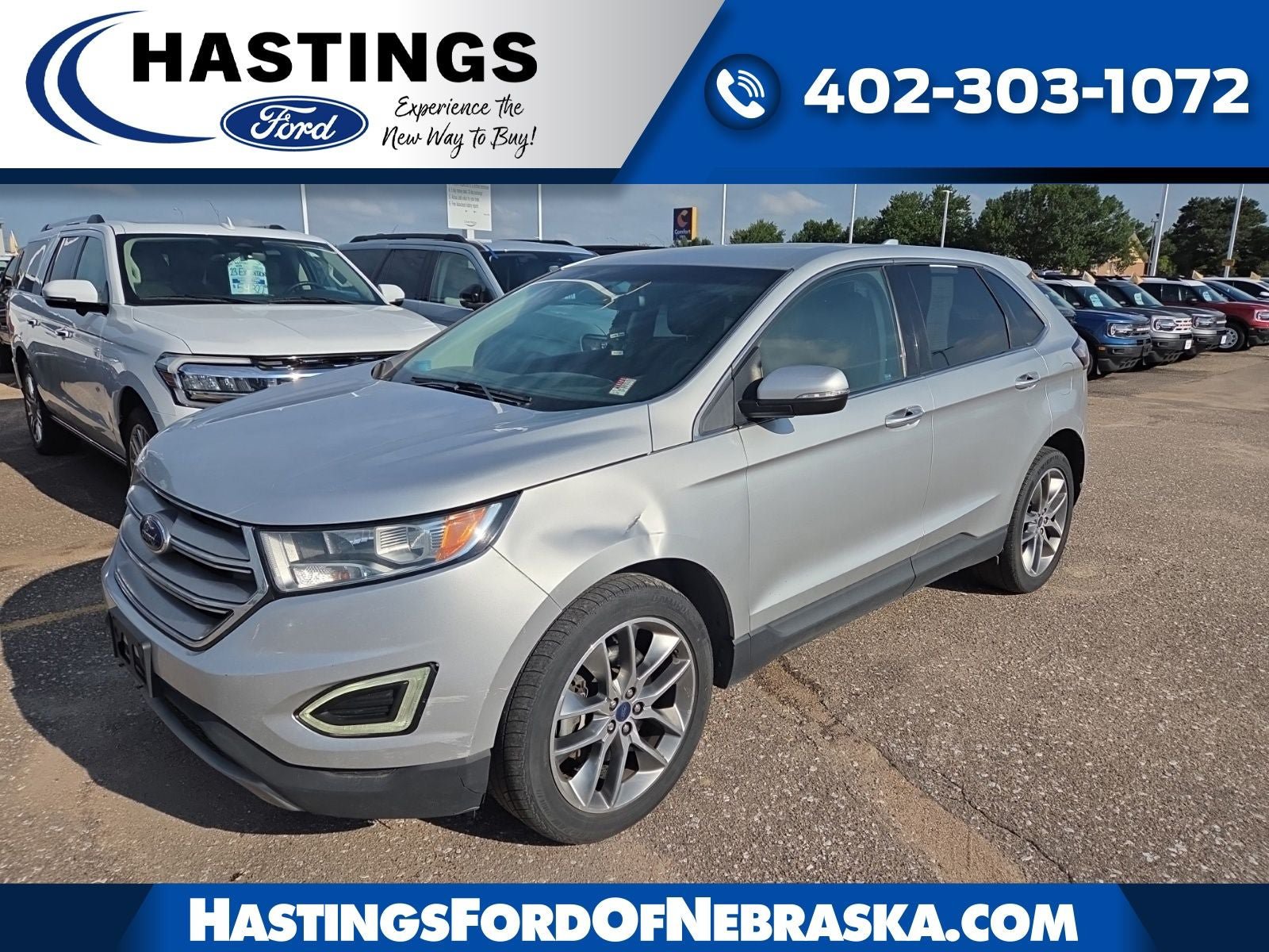 Used 2016 Ford Edge Titanium w/ Technology Package AWD/4WD image 1