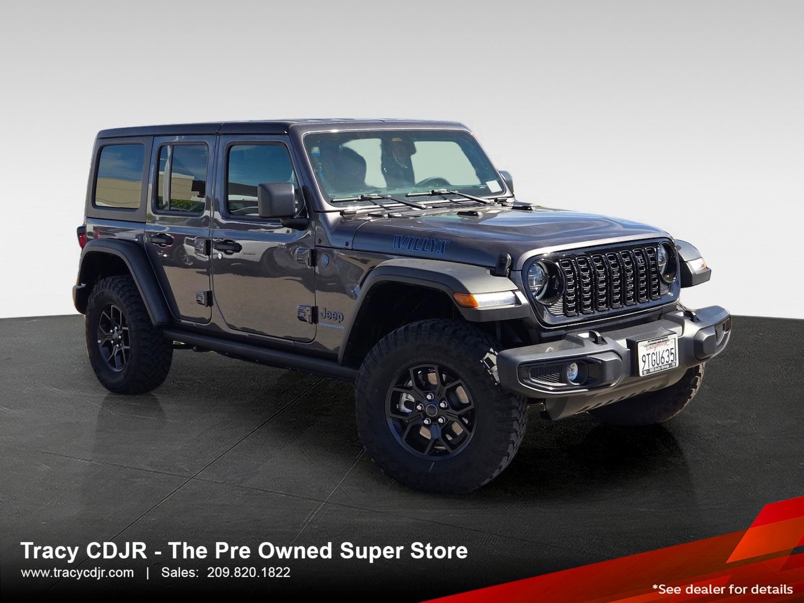 Used 2025 Jeep Wrangler Unlimited Sport S 4xe image 1