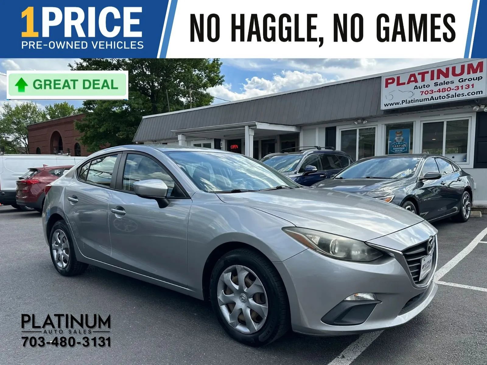 Used 2014 MAZDA MAZDA3 i Sport
