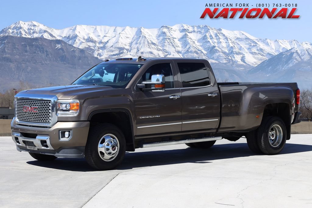 Used 2015 GMC Sierra 3500 Denali w/ Duramax Plus Package AWD/4WD image 1