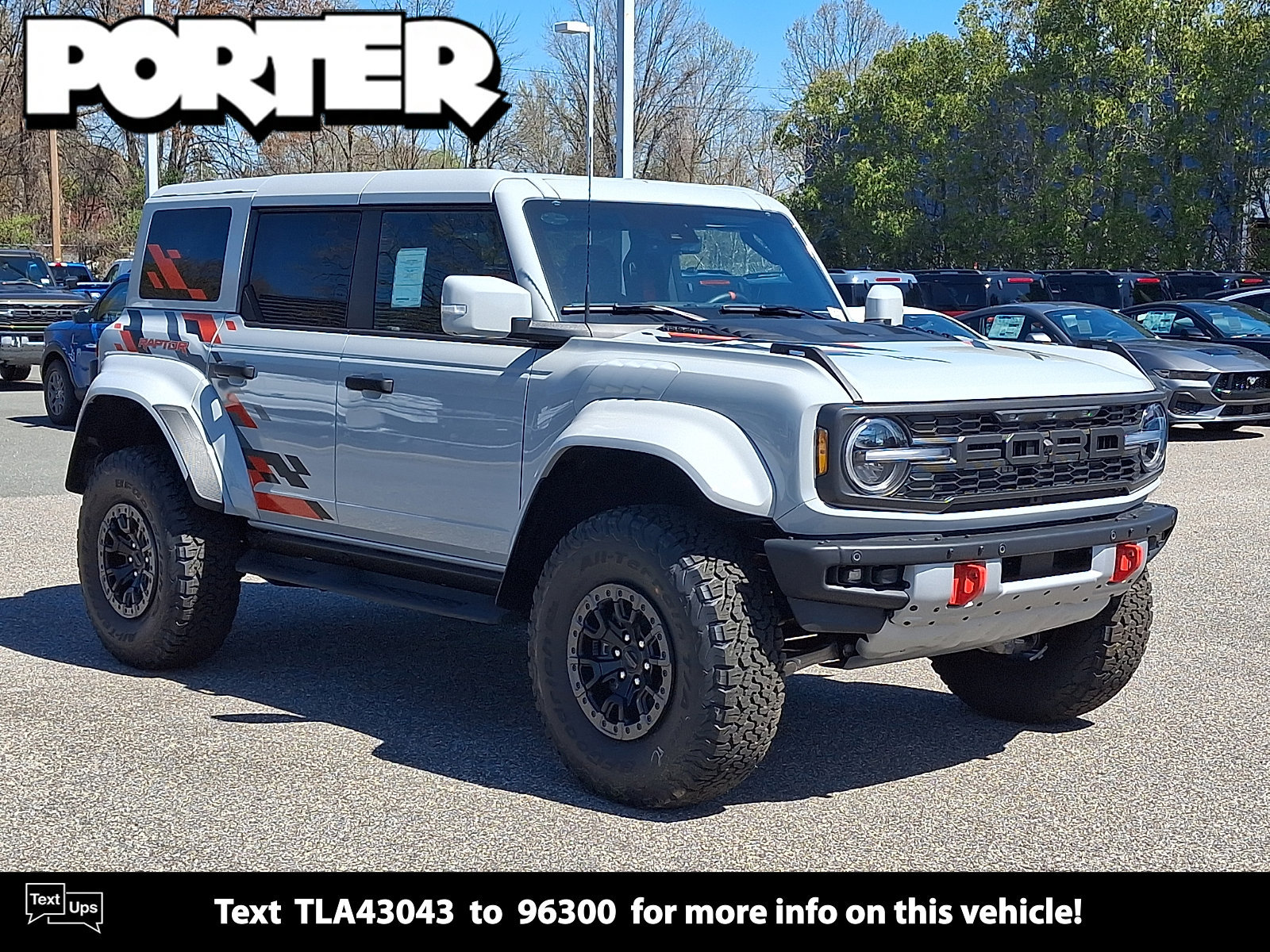 New 2026 Ford Bronco Raptor