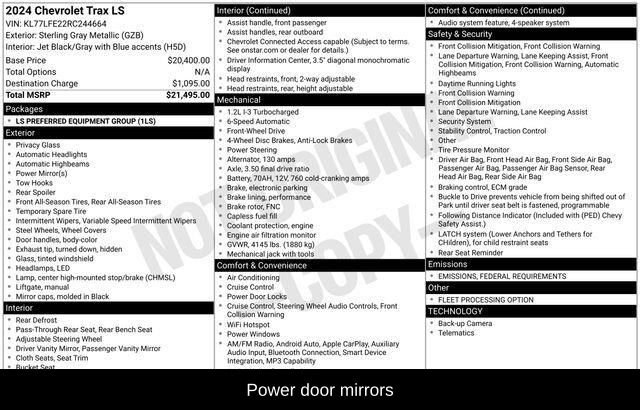 Used 2024 Chevrolet Trax LS image 9