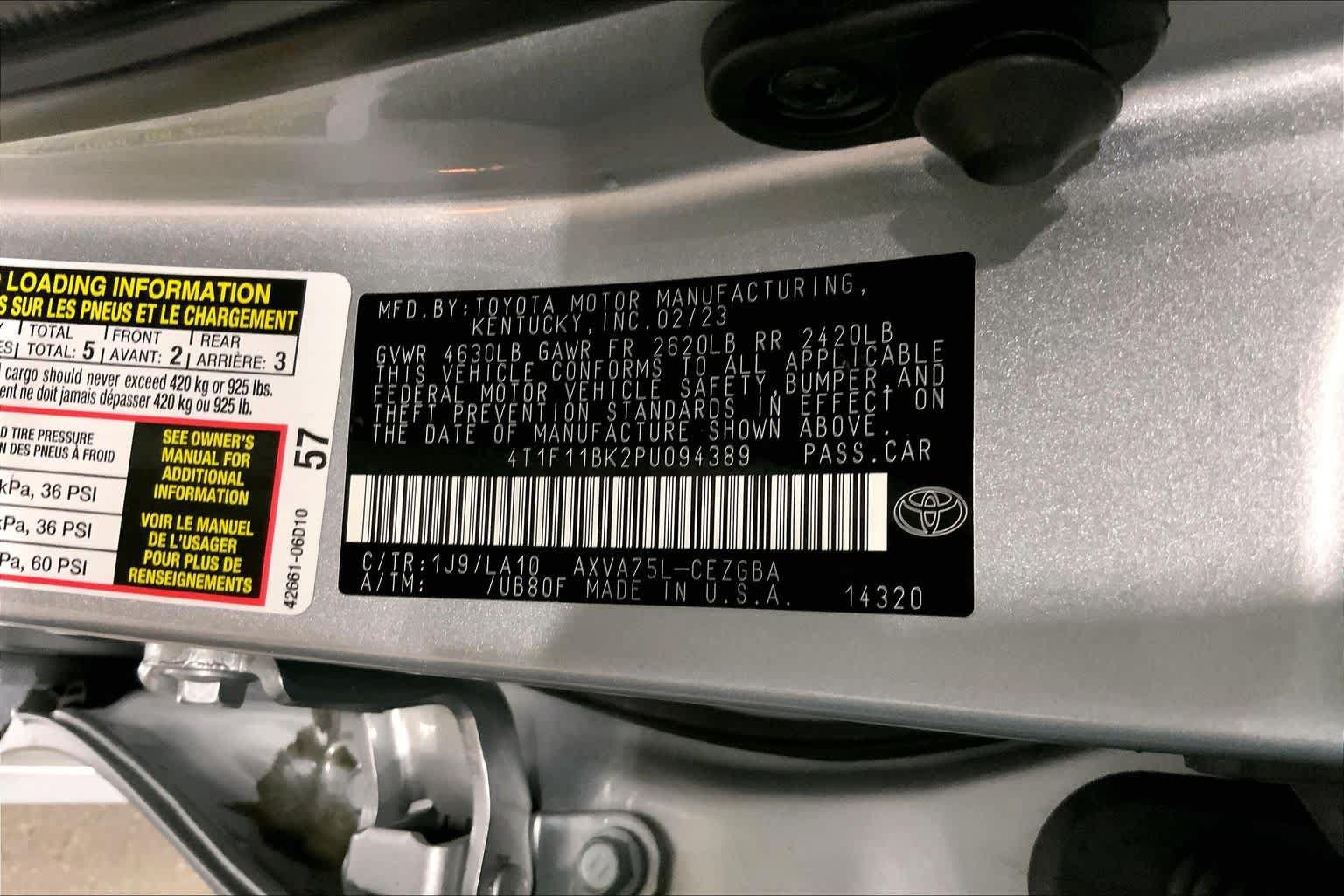 Used 2023 Toyota Camry XLE w/ Navigation Package AWD/4WD image 37