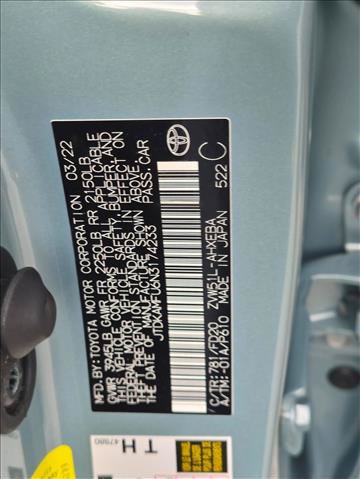 Certified 2022 Toyota Prius LE FWD image 23