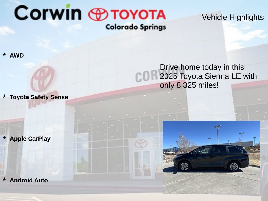 Used 2025 Toyota Sienna LE image 6