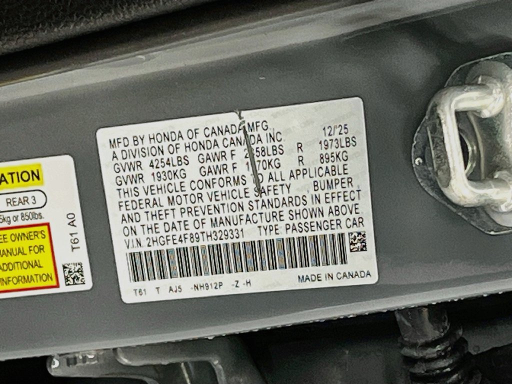 Used 2026 Honda Civic Sport Touring image 33