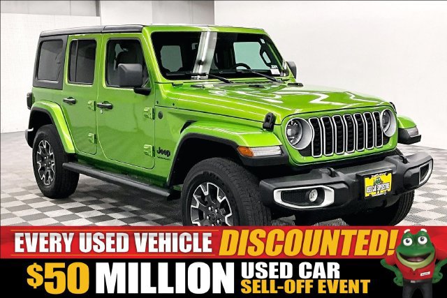 Used 2026 Jeep Wrangler Unlimited Sahara w/ Technology Group AWD/4WD image 1