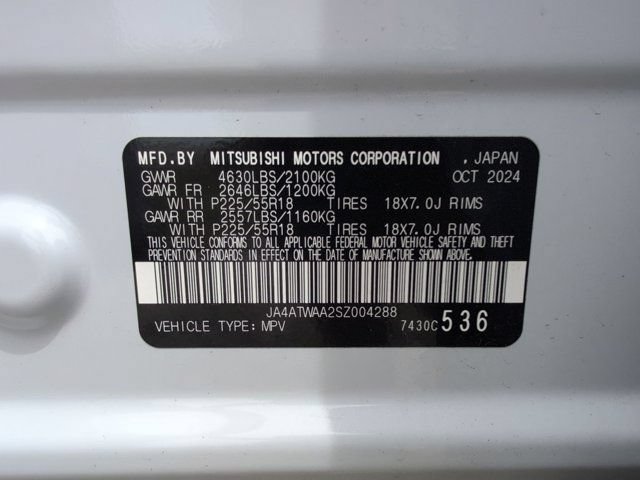 Used 2025 Mitsubishi Eclipse Cross SE AWD/4WD image 36