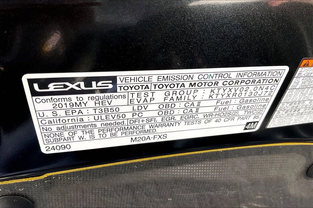 Used 2019 Lexus UX 250h F Sport w/ F Sport Premium Package image 31