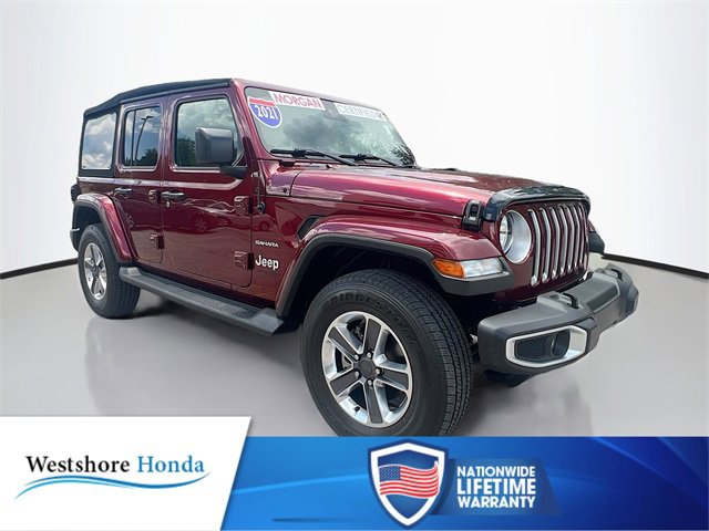 Used 2021 Jeep Wrangler Unlimited Sahara w/ Safety Group
