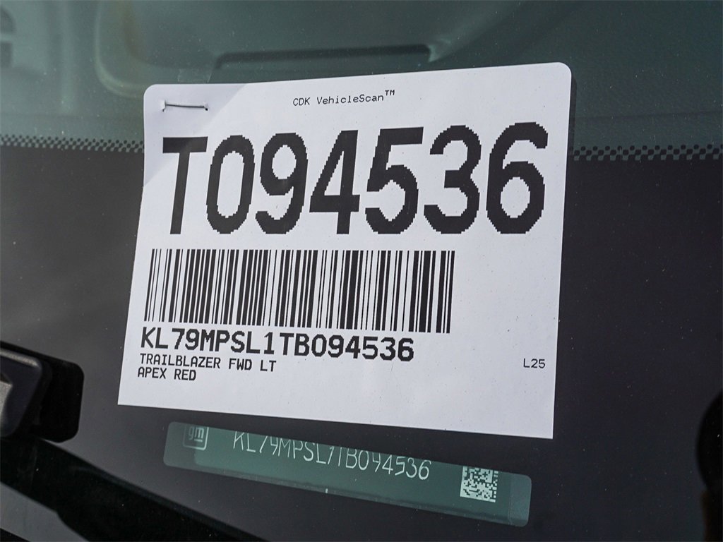 New 2026 Chevrolet TrailBlazer LT image 26