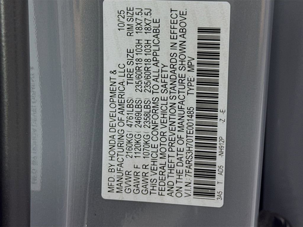 Certified 2026 Honda CR-V EX-L image 44