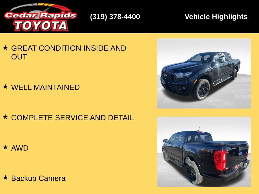 Used 2020 Ford Ranger XLT w/ Equipment Group 301A Mid AWD/4WD image 9