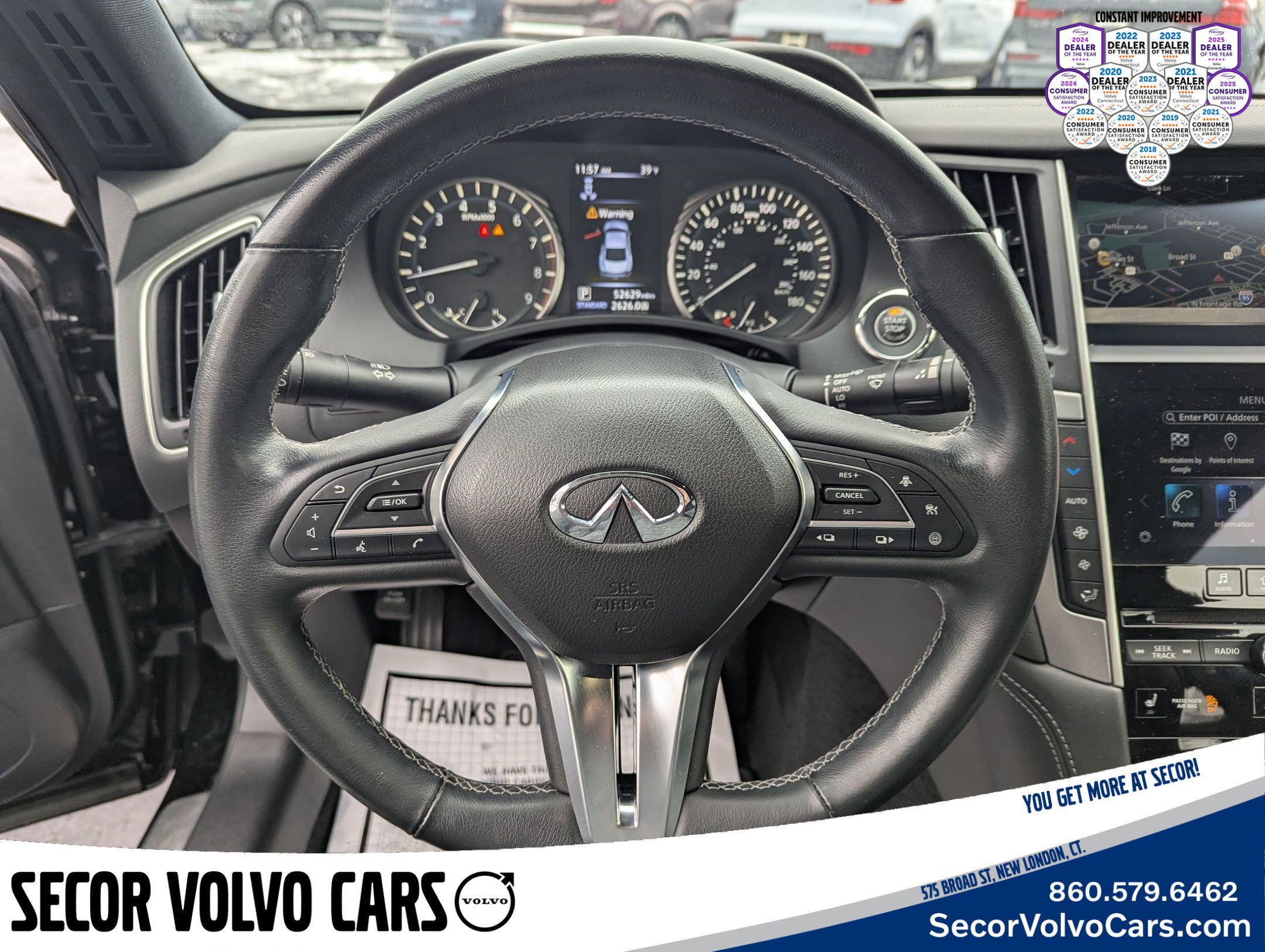 Used 2022 INFINITI Q60 3.0t Luxe w/ Essential Package image 12
