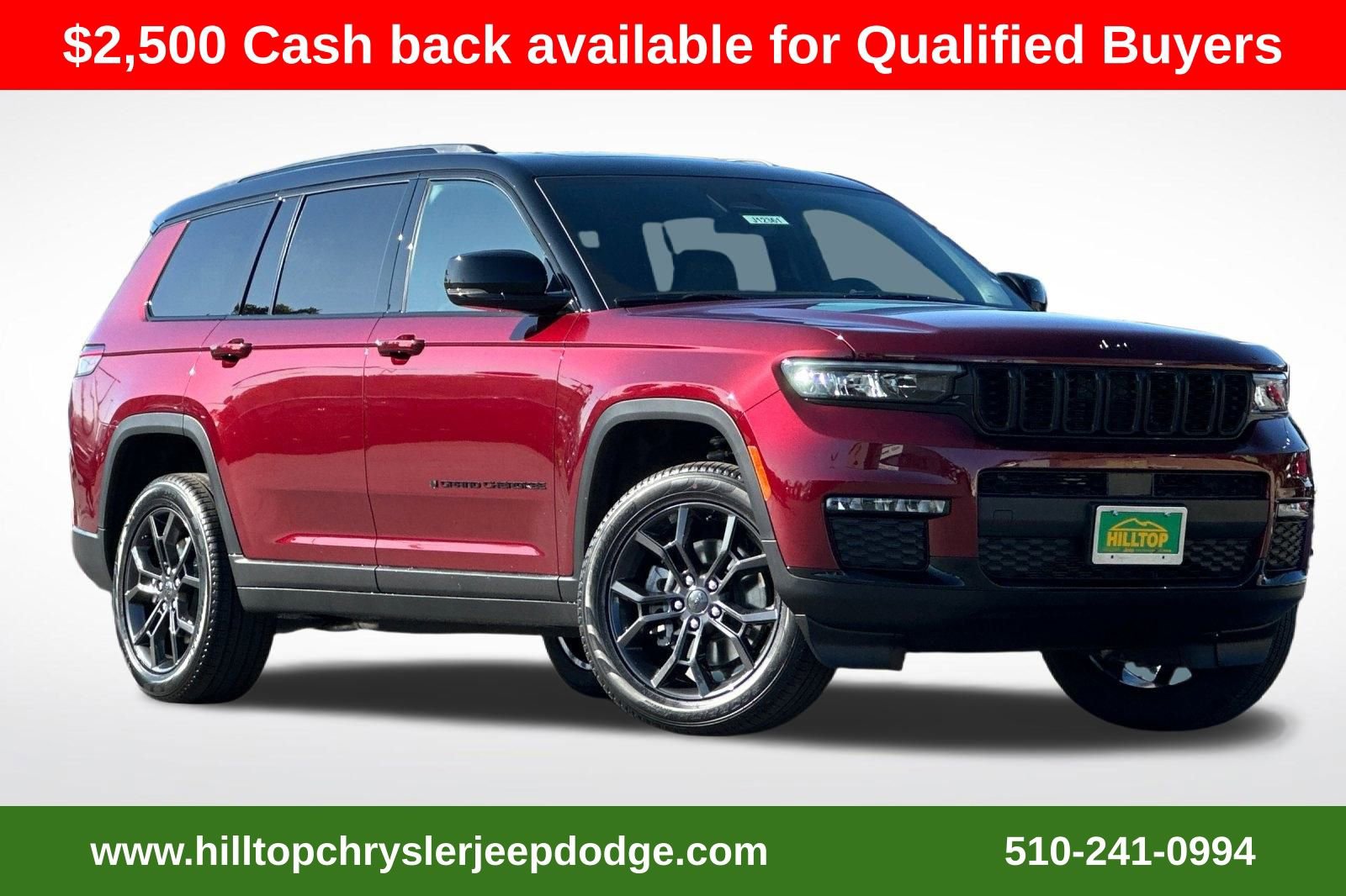 New 2025 Jeep Grand Cherokee L Limited w/ Trailer Tow Package
