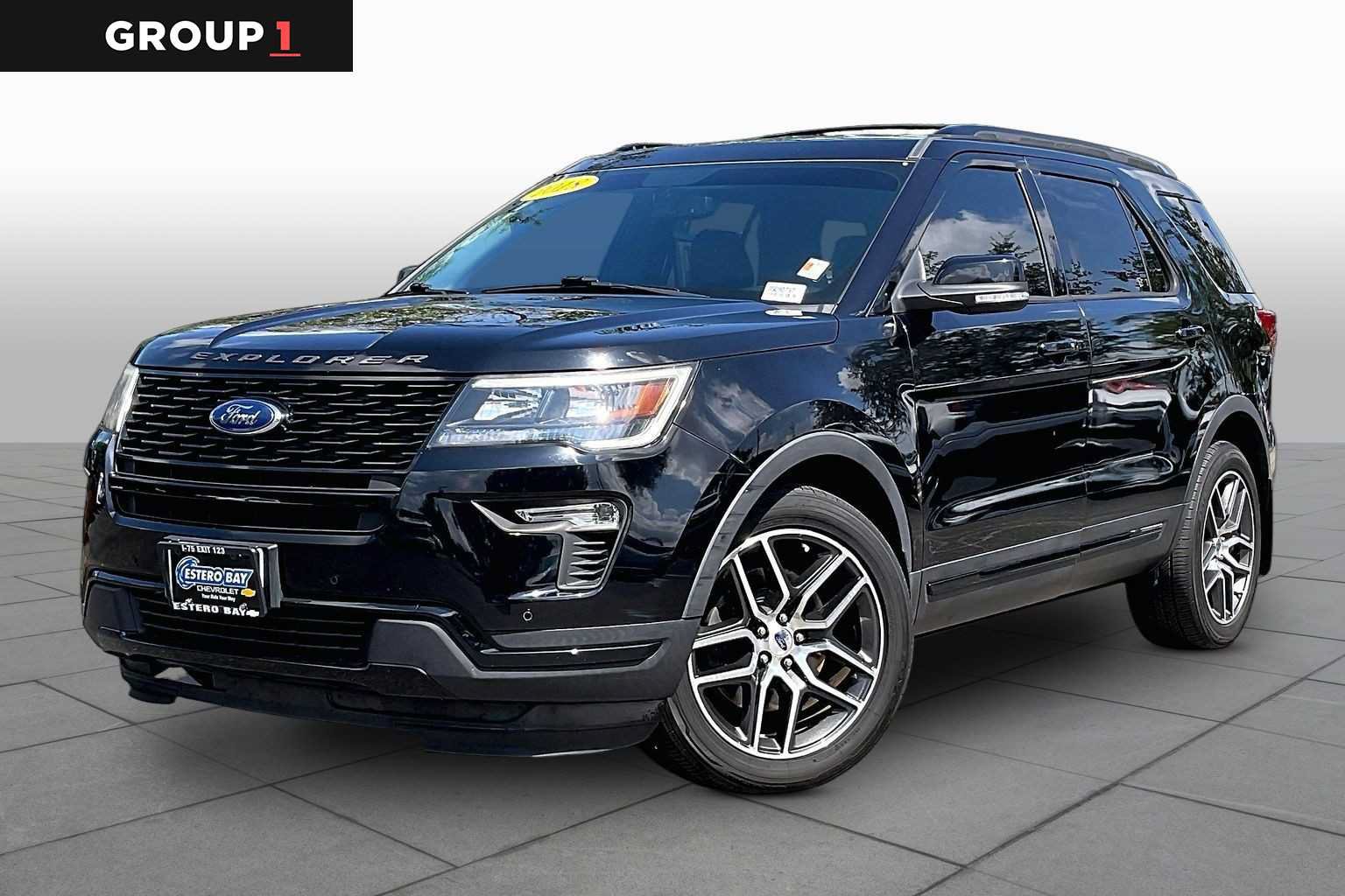 Used 2018 Ford Explorer Sport AWD/4WD image 1