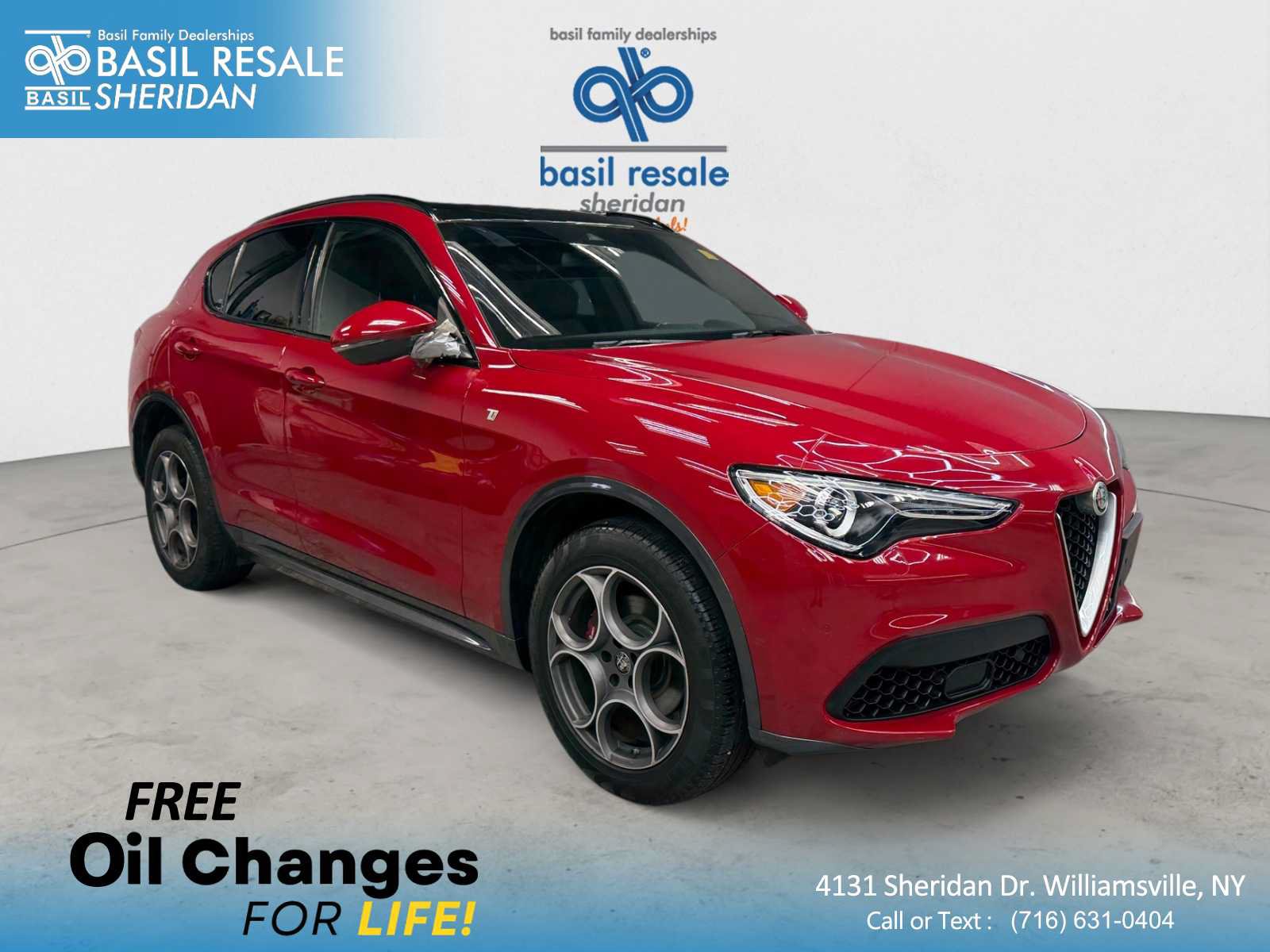 Used 2022 Alfa Romeo Stelvio Ti AWD/4WD image 1