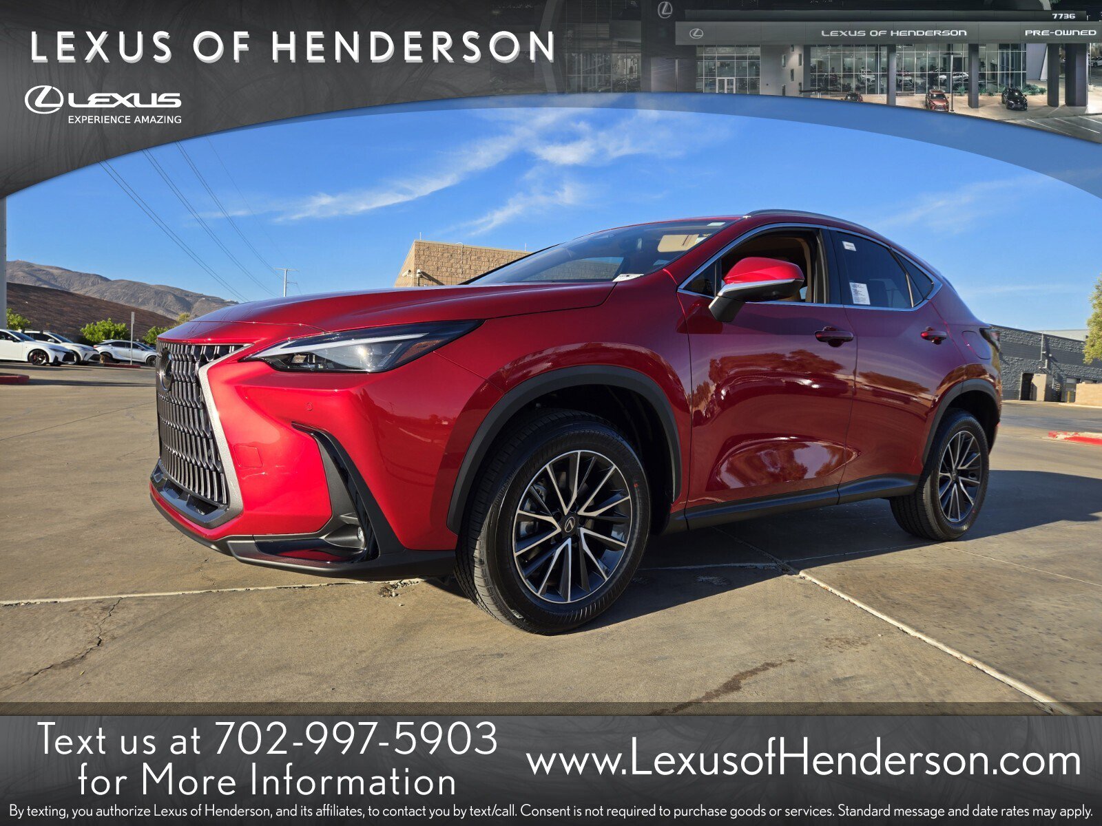 New 2026 Lexus NX 350h AWD w/ Premium Package image 1