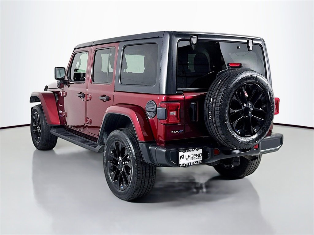 Used 2022 Jeep Wrangler Unlimited Sahara 4xe w/ Cold Weather Group image 9