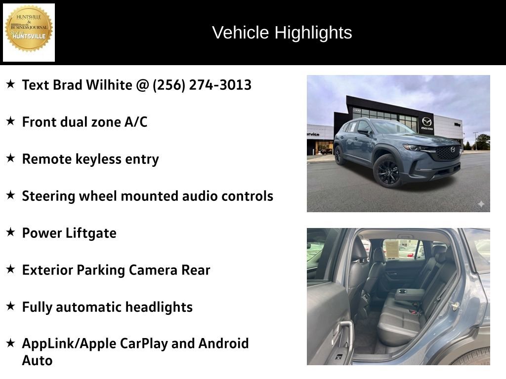 Used 2025 MAZDA CX-50 AWD 2.5 S w/ Preferred Package image 6