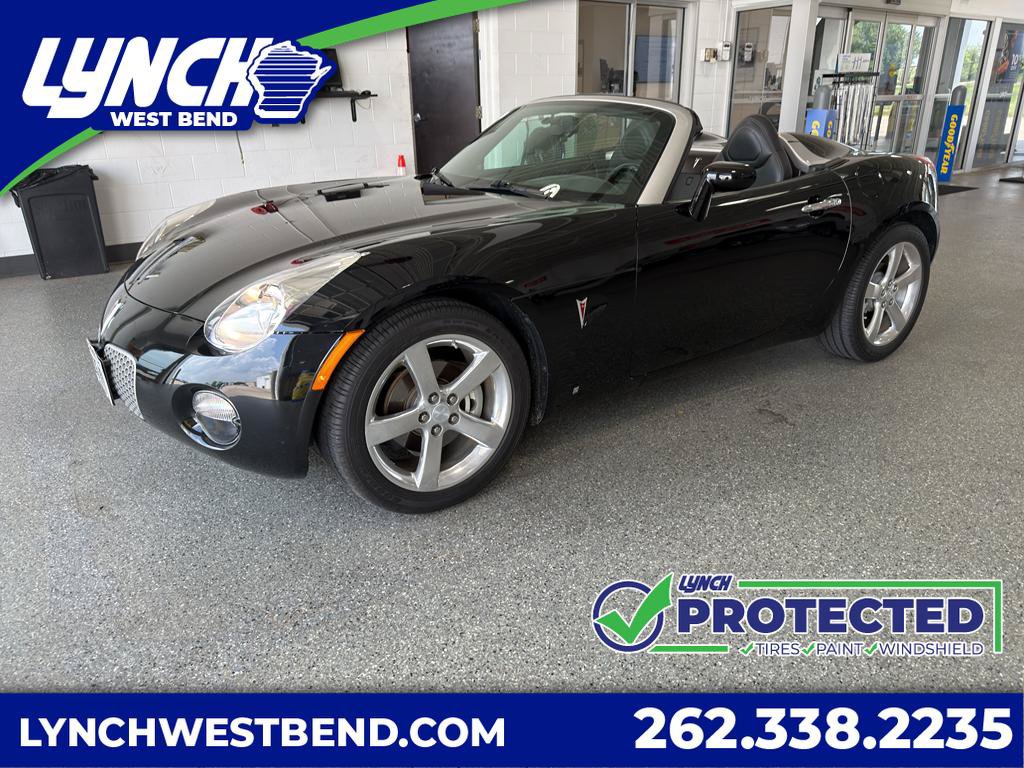 Used 2008 Pontiac Solstice Convertible w/ Premium Package