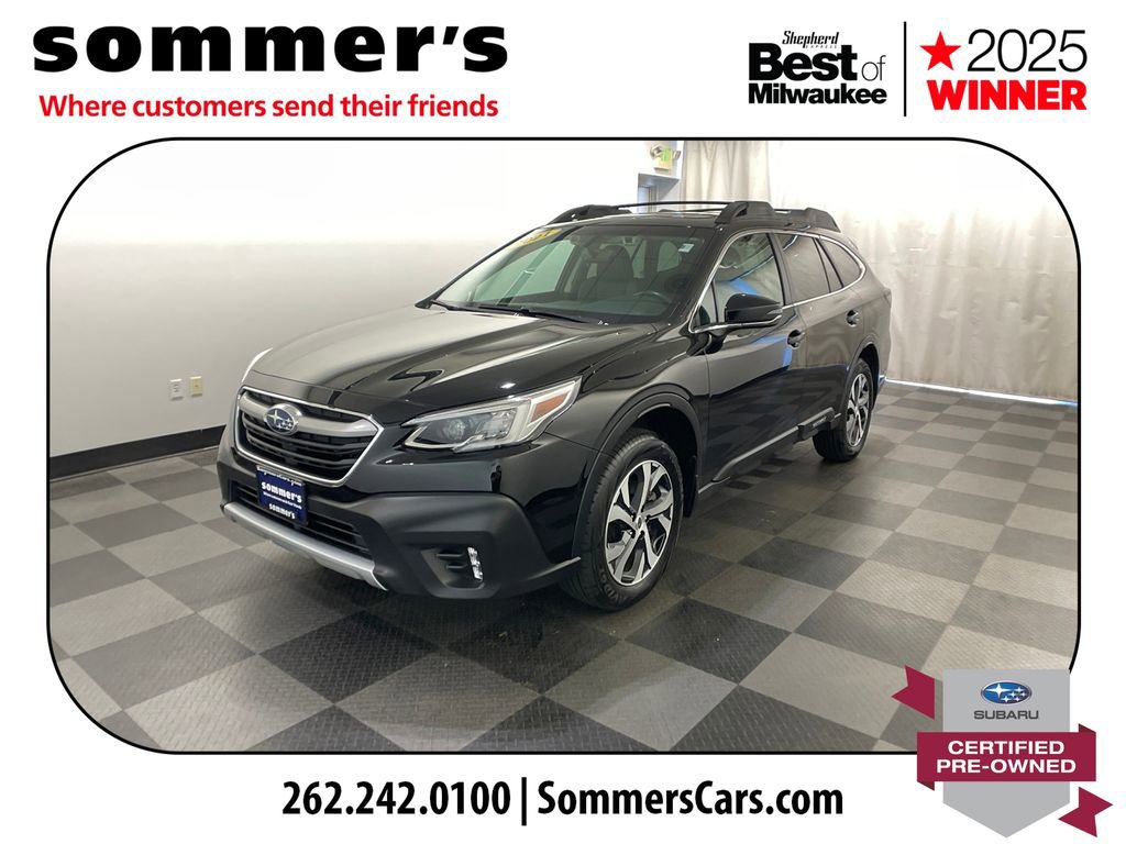 Certified 2021 Subaru Outback Limited w/ Popular Package #2 AWD/4WD image 2