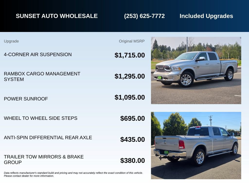 Used 2017 RAM 1500 Laramie Longhorn AWD/4WD image 22