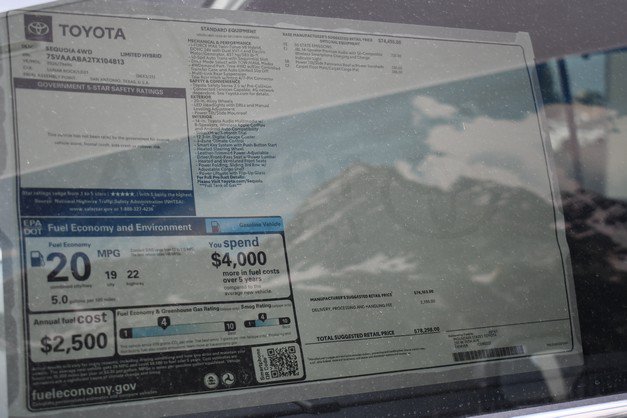 New 2026 Toyota Sequoia Limited AWD/4WD image 17