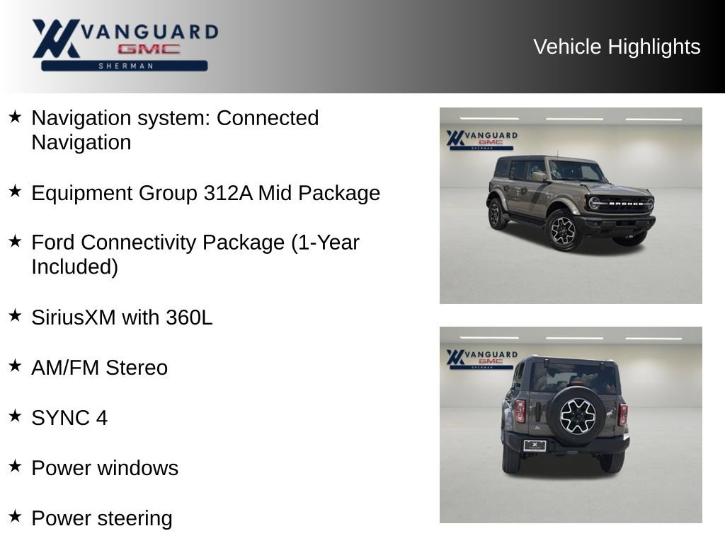 Used 2026 Ford Bronco Outer Banks AWD/4WD image 11