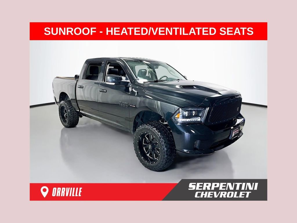 Used 2016 RAM 1500 Sport w/ Black Ram 1500 Sport Group