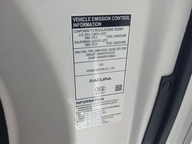Used 2025 Acura MDX w/ Technology Package FWD image 30