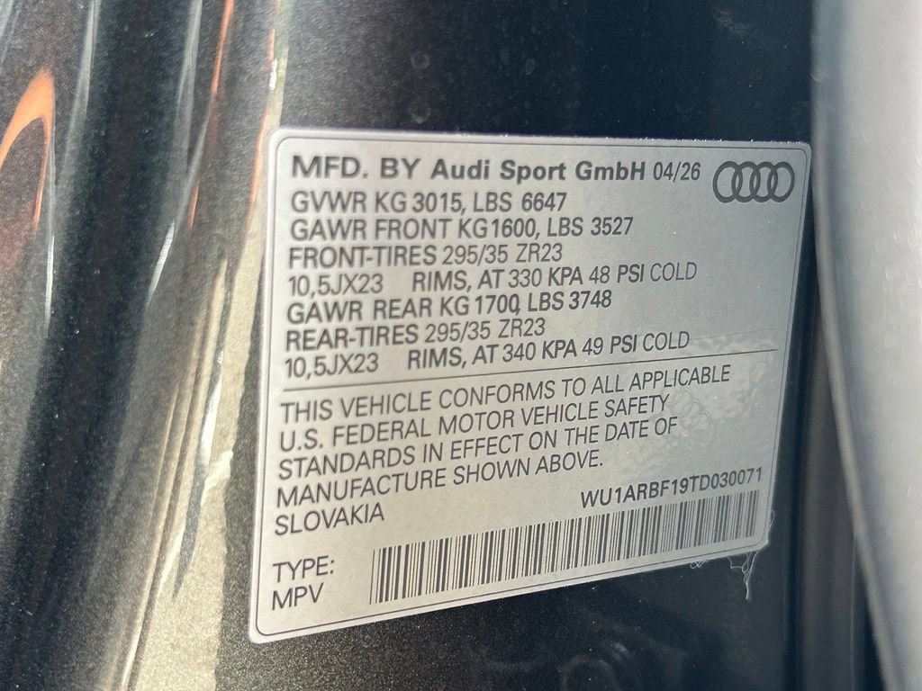 New 2026 Audi RS Q8 performance AWD/4WD image 57