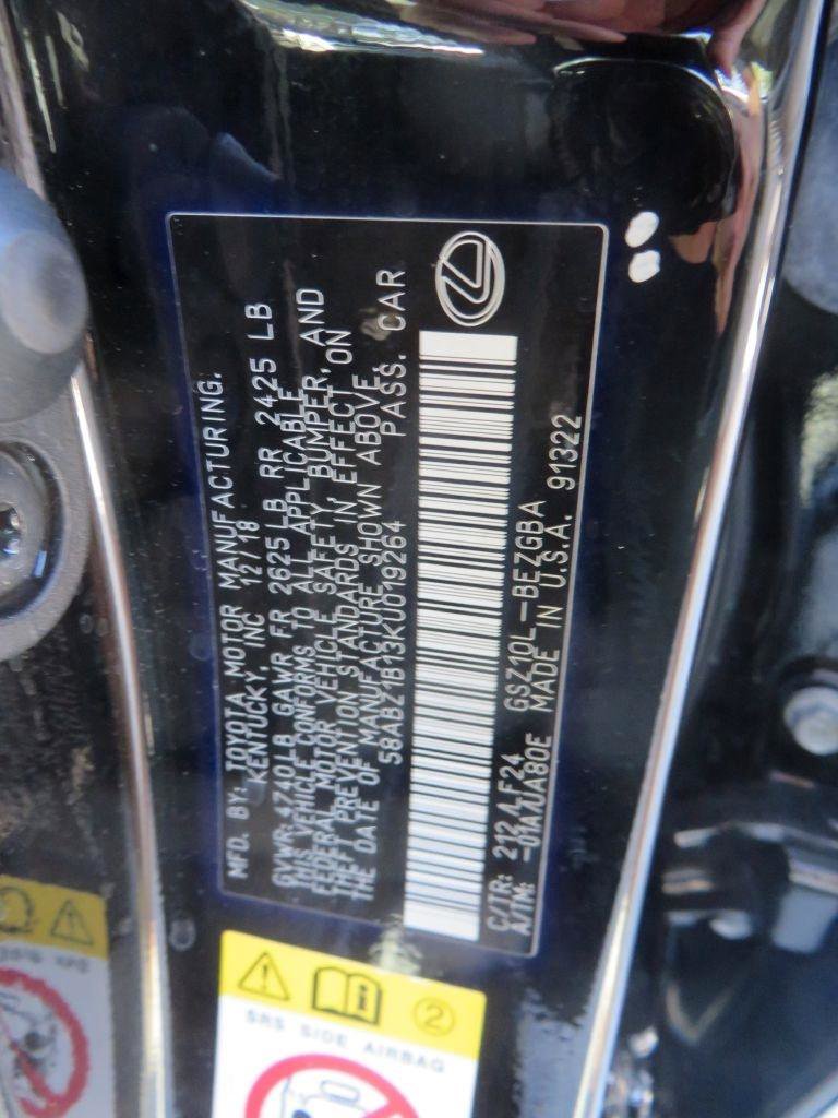 Used 2019 Lexus ES 350 F Sport w/ Accessory Package 2 FWD image 31