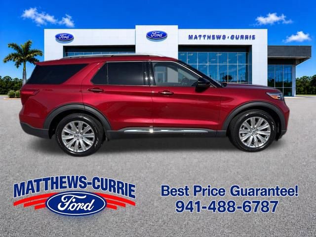 Certified 2023 Ford Explorer Limited w/ Limited Technology Package RWD image 3