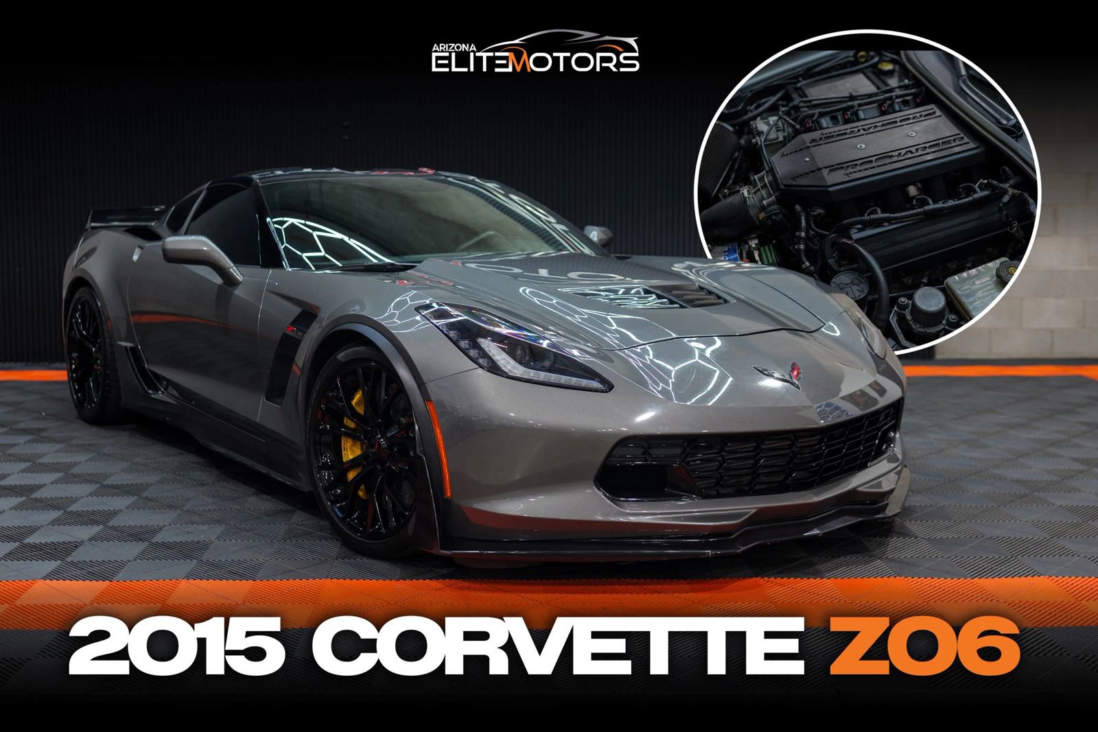 Used 2015 Chevrolet Corvette Z06 w/ Z07 Performance Package RWD image 1
