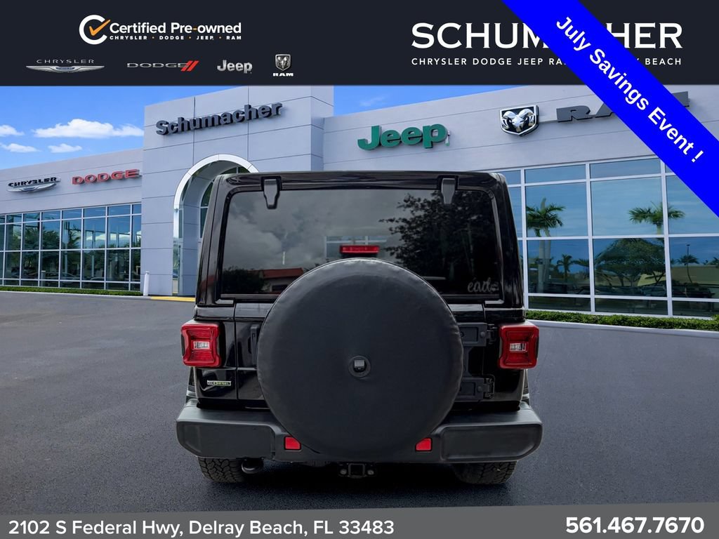 Used 2021 Jeep Wrangler Unlimited Sahara AWD/4WD image 6