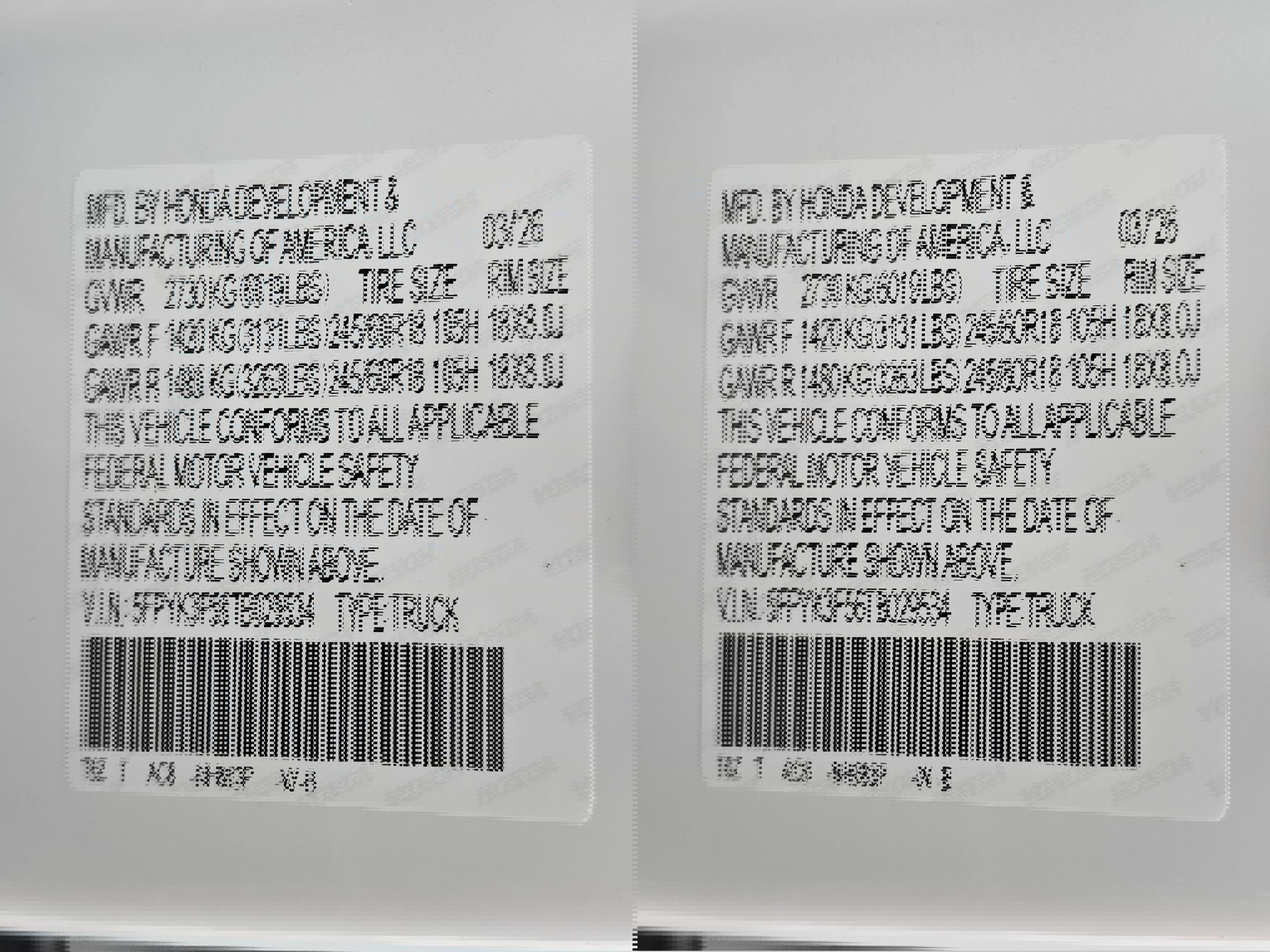 New 2026 Honda Ridgeline RTL image 35