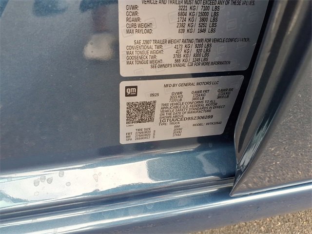 New 2025 GMC Sierra 1500 Elevation w/ X31 Off-Road Package image 33