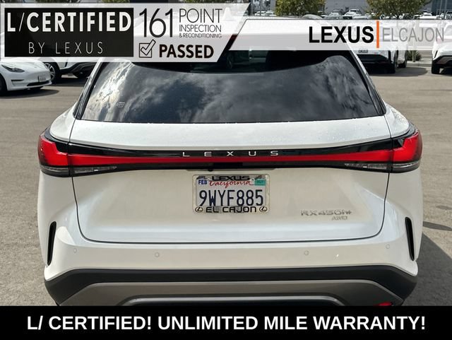 Certified 2026 Lexus RX 450h AWD w/ Convenience Package image 5