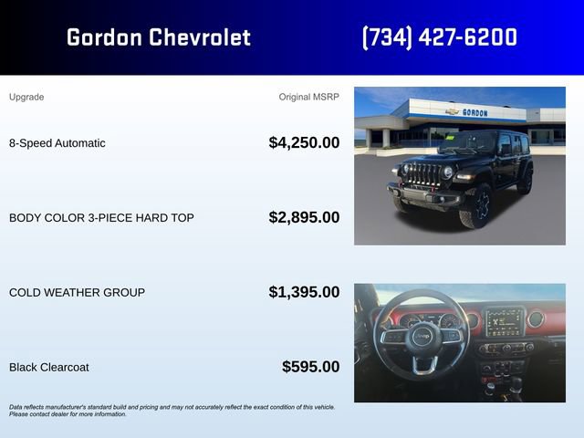 Used 2023 Jeep Wrangler Unlimited Rubicon w/ Cold Weather Group image 5