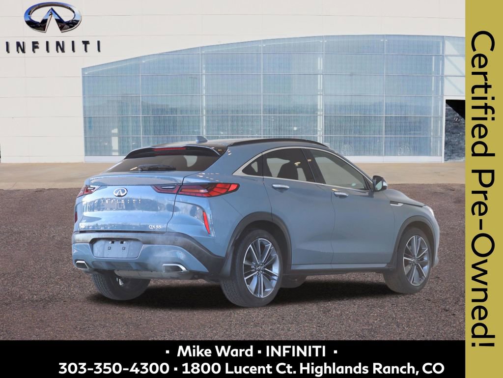 Certified 2023 INFINITI QX55 Luxe AWD/4WD image 6