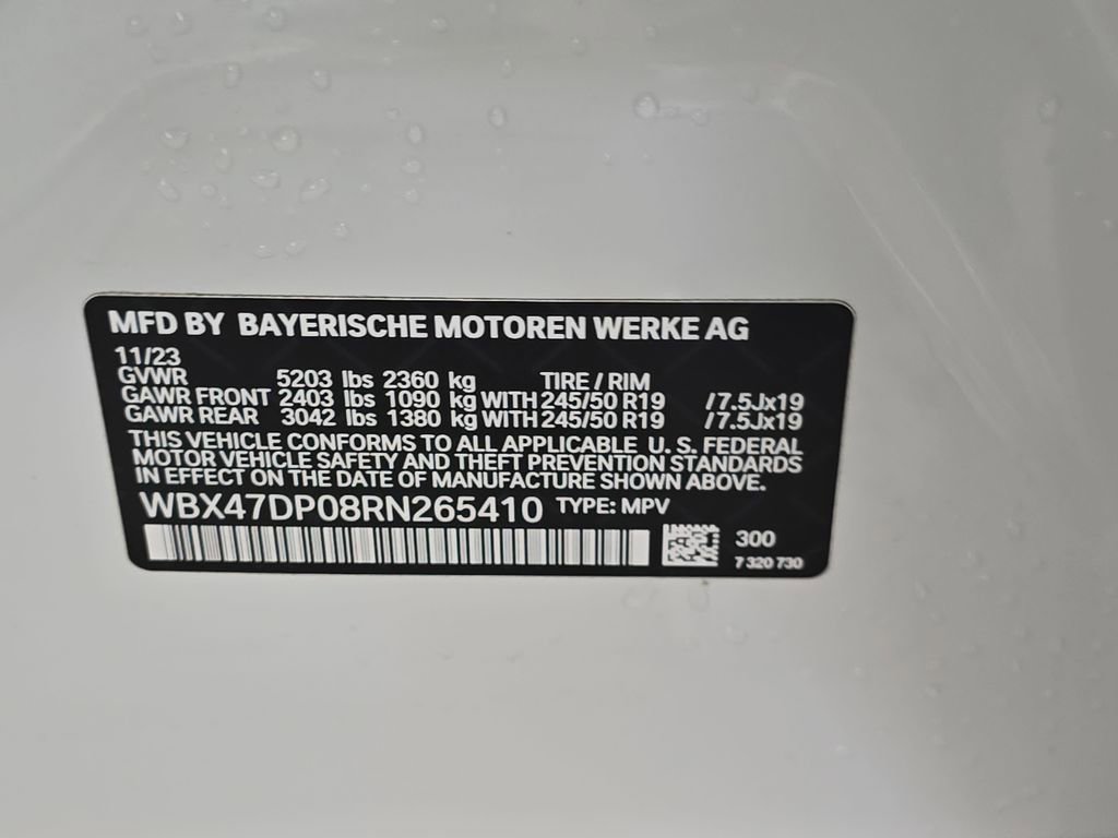 Certified 2024 BMW X3 sDrive30i w/ Convenience Package w/ZPA image 34