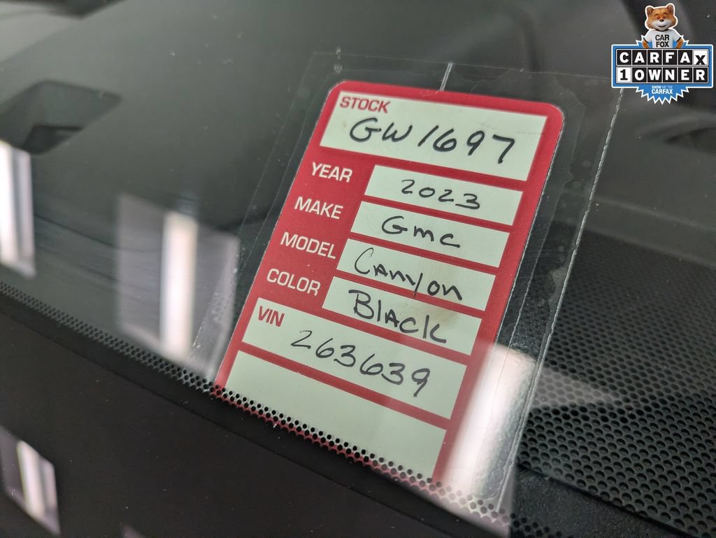 Used 2023 GMC Canyon Elevation w/ Elevation Premium Package AWD/4WD image 34