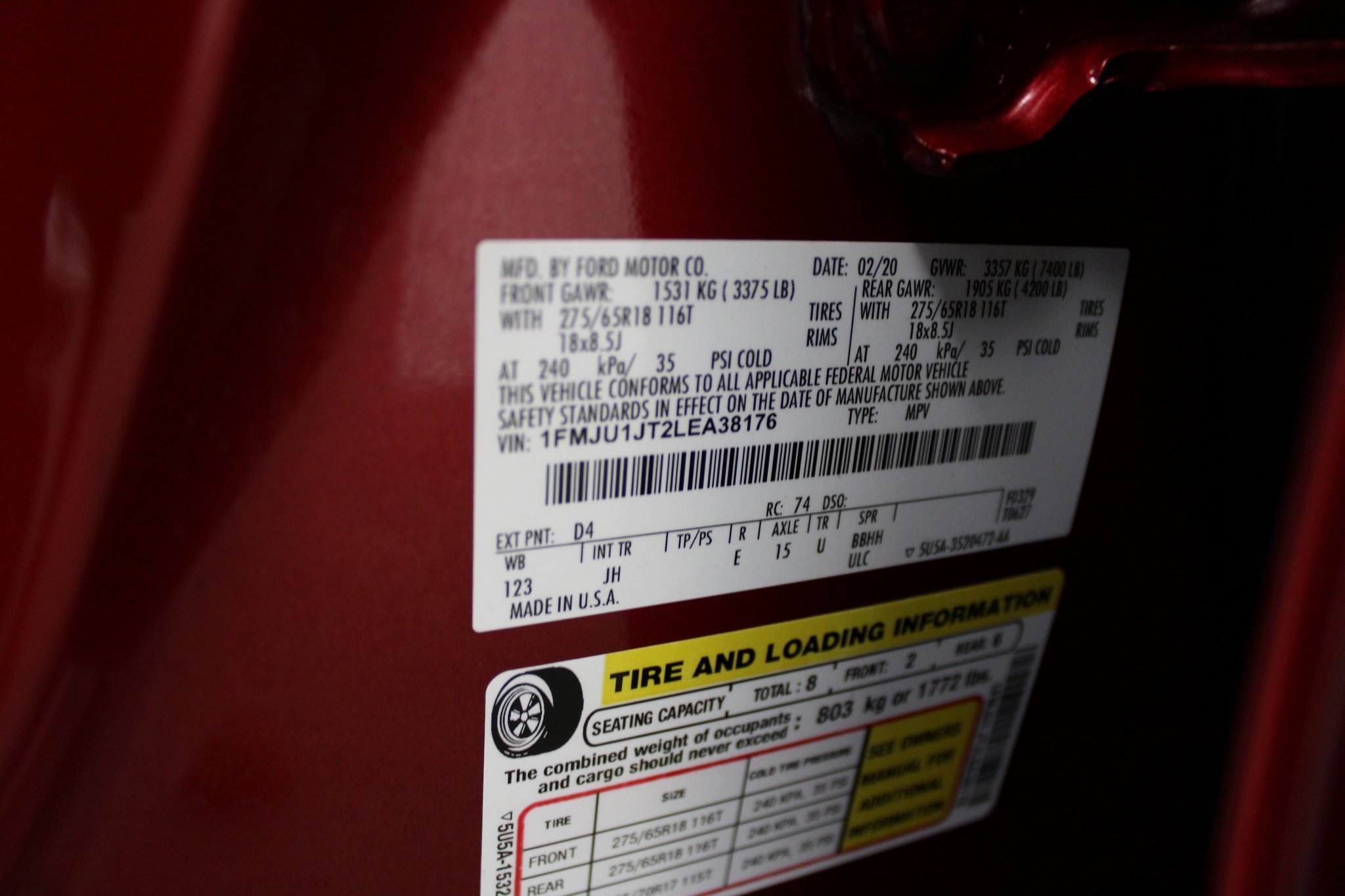 Used 2020 Ford Expedition XLT image 52