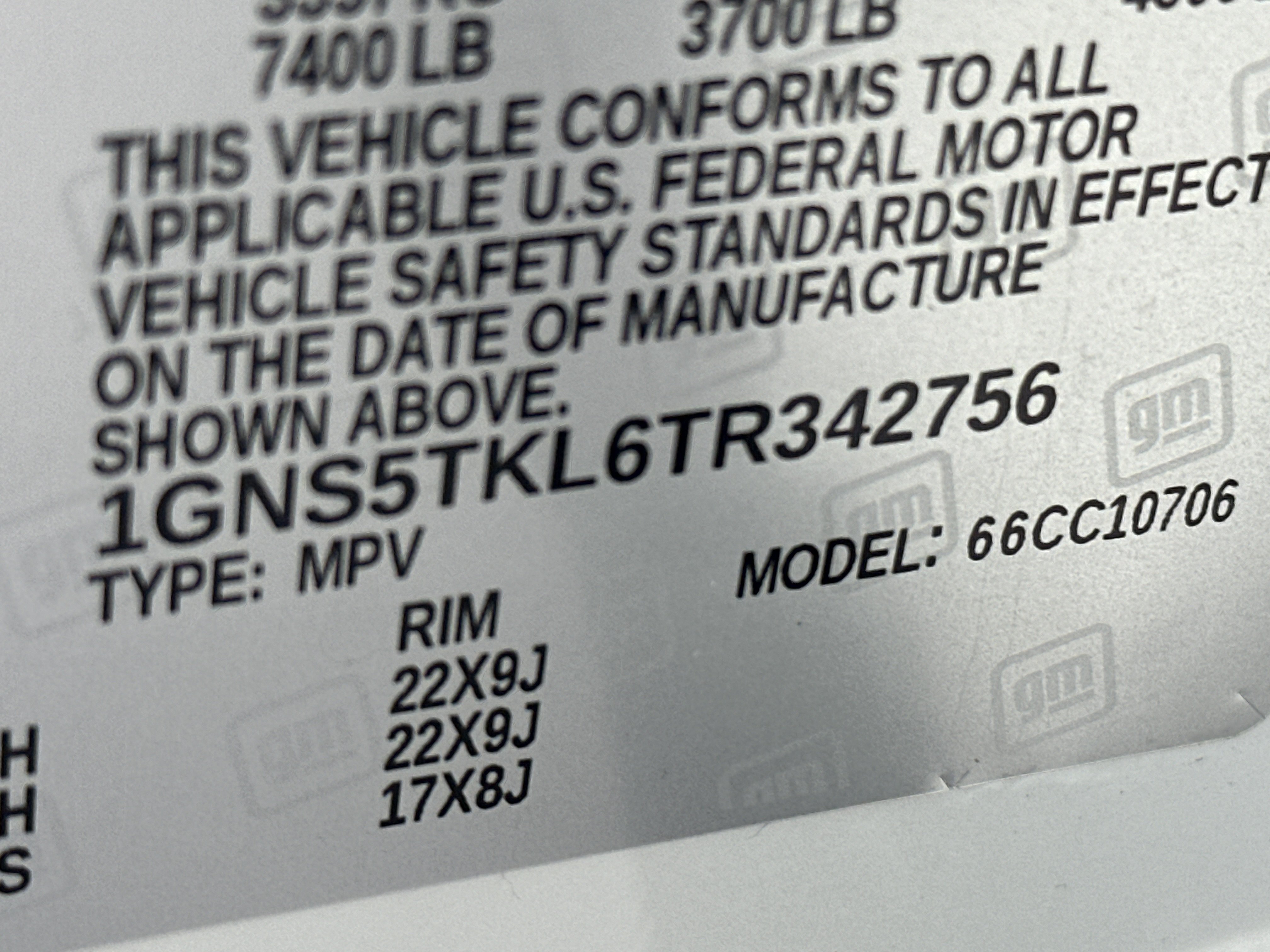 New 2026 Chevrolet Tahoe High Country w/ Sun And Tow Package RWD image 34