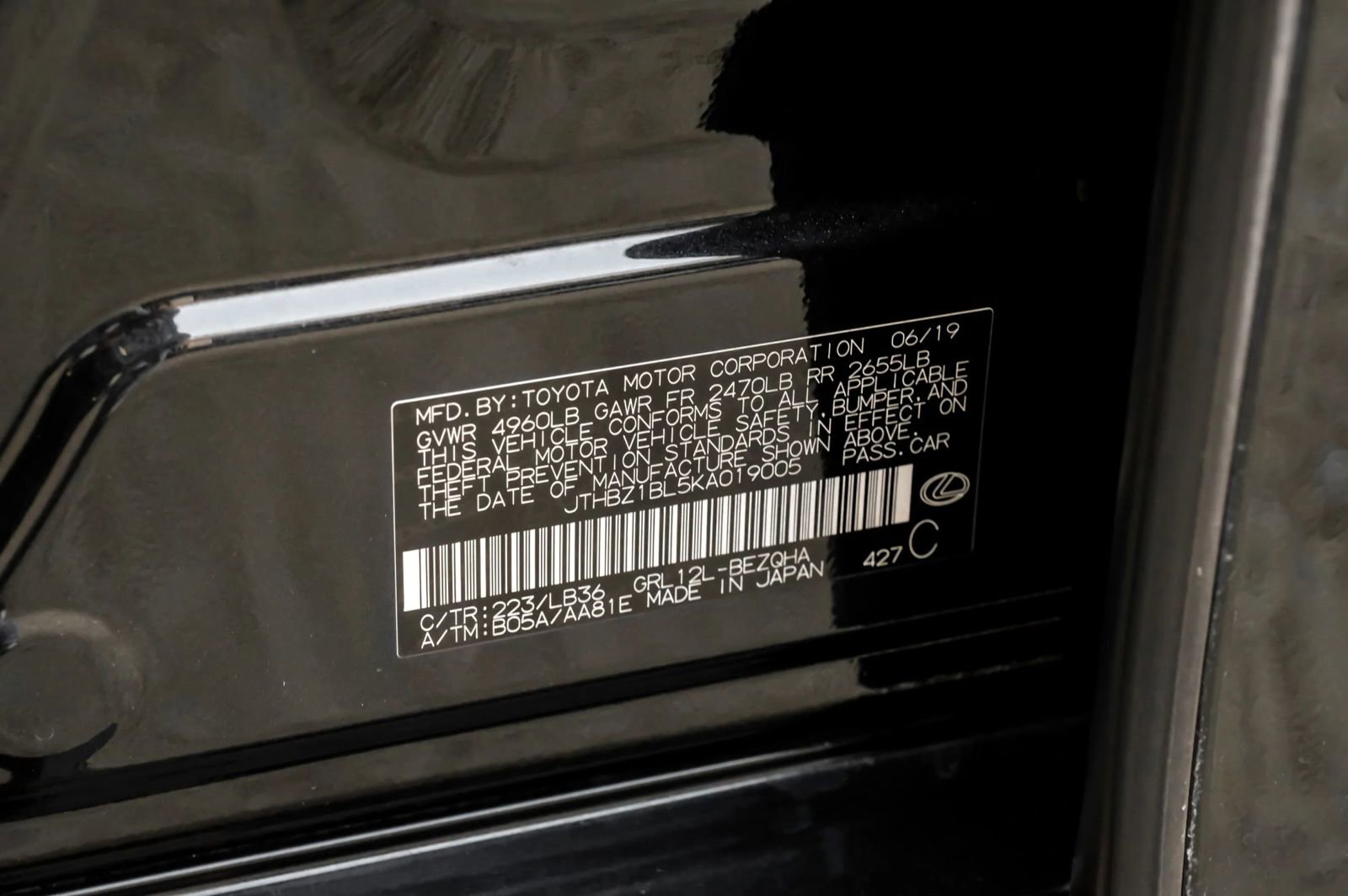 Used 2019 Lexus GS 350 F Sport image 59