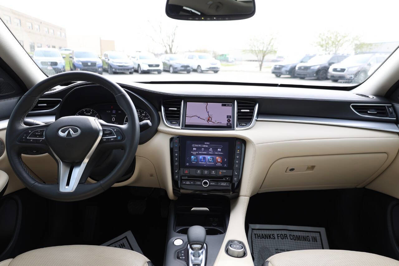 Used 2021 INFINITI QX50 Sensory w/ Accent Package image 14